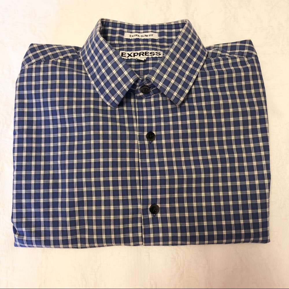 Express Extra Slim Shirt Size Medium - image 5